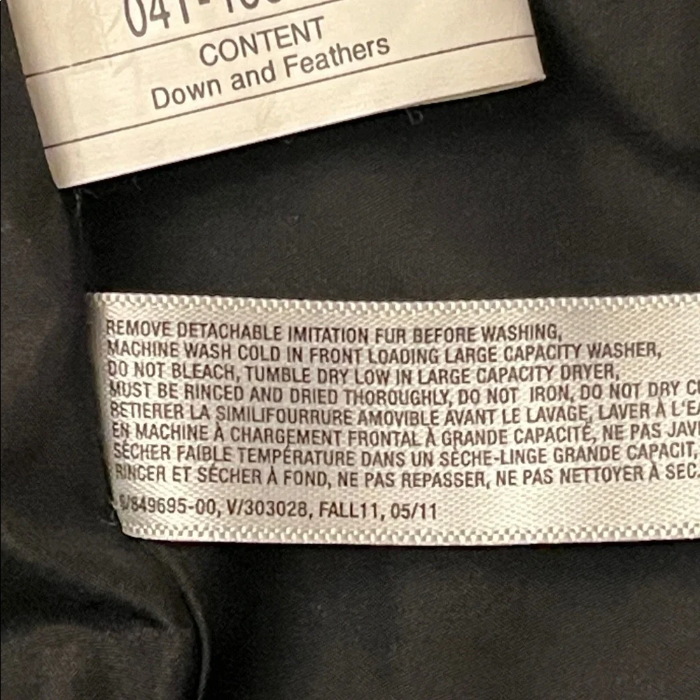 Kids GAP Ultra Max Down Puffer XXL Black - Picture 7 of 7